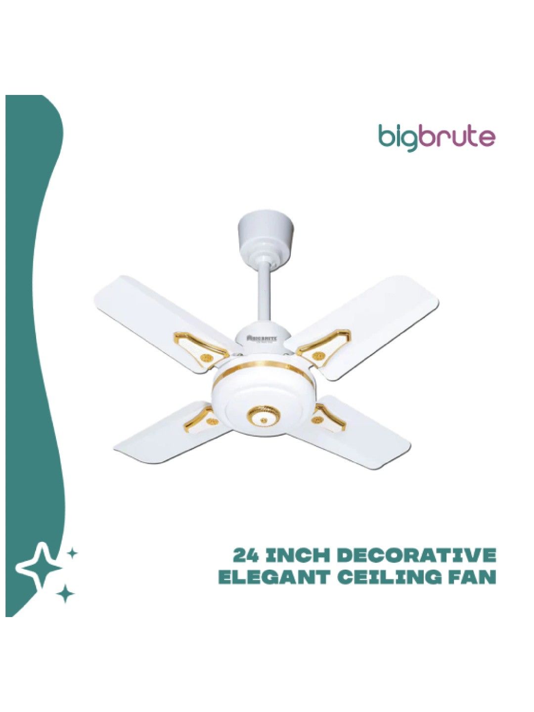 Short Blade Ceiling Fan Jumia Shelly Lighting
